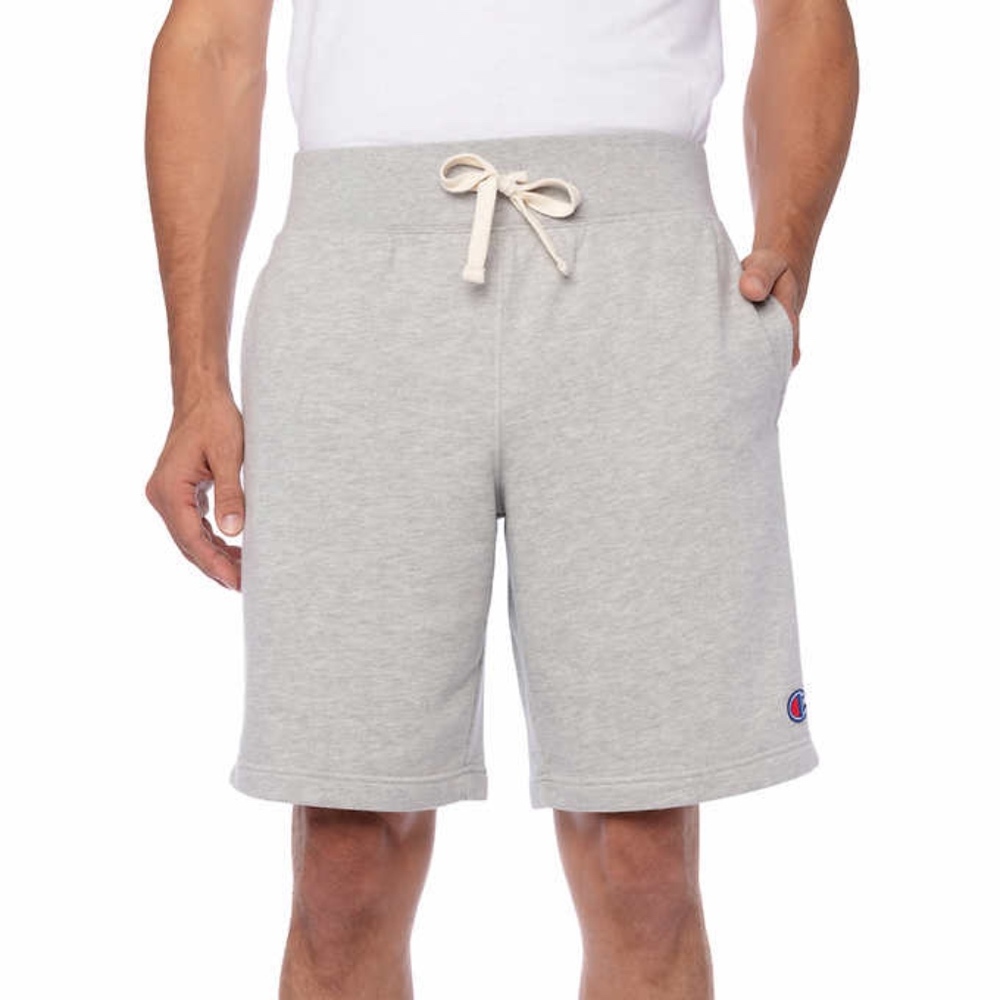 Champion Men’s French Terry Shorts - Gray - Picture 7 of 9